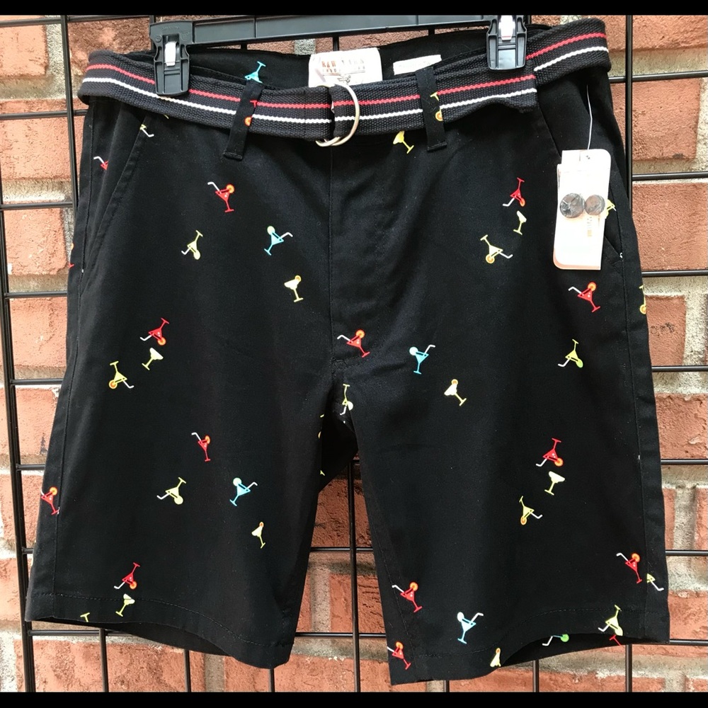 Raw Yarn Cocktail Shorts